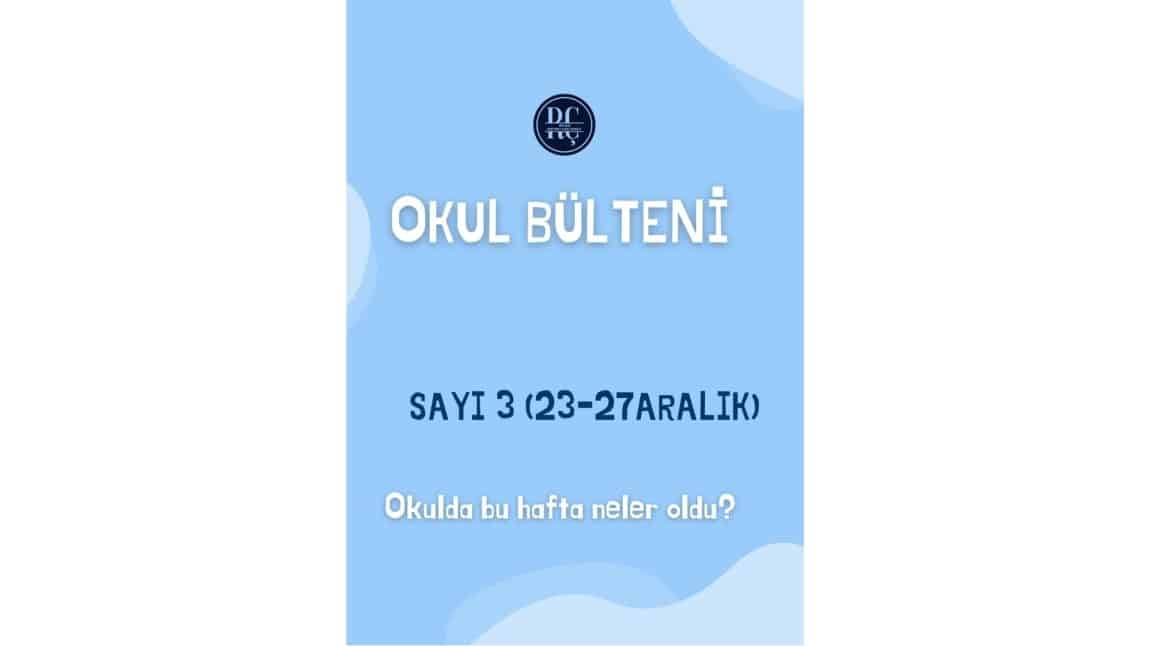 OKUL BÜLTENİ -3